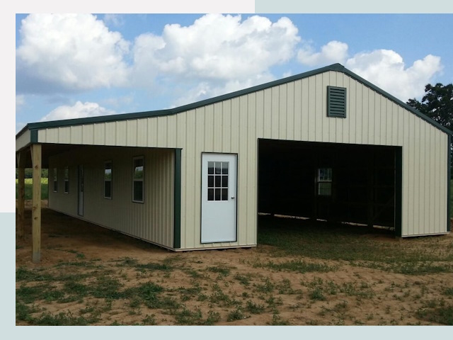 Строительство конюшен в Югорске