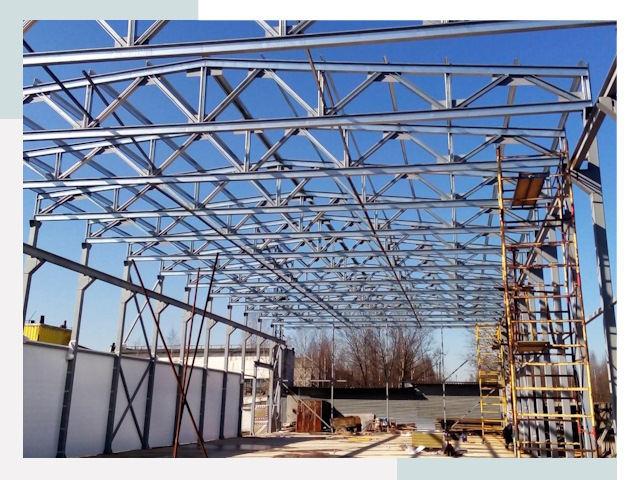 Строительство цехов в Югорск от 613 руб. под ключ