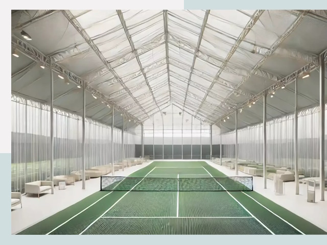 Строительство теннисных кортов в Югорске