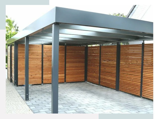 Навесы для парковки в Югорске