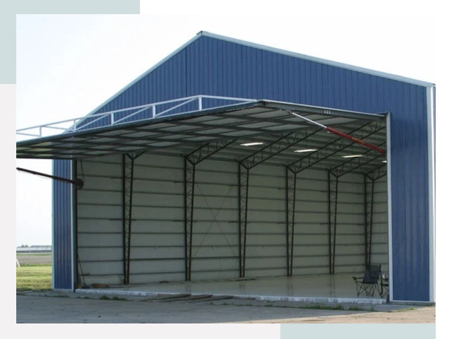 Прямо стенные ангары в Югорске