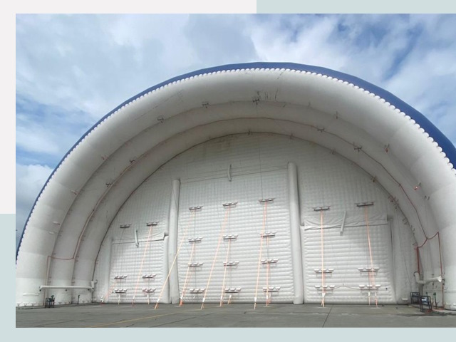 Пневмокаркасные ангары от СтальСтрой-Югр по цене от 613 руб.