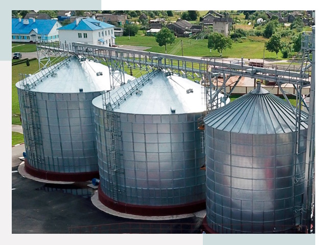 Металлические силосы в Югорске