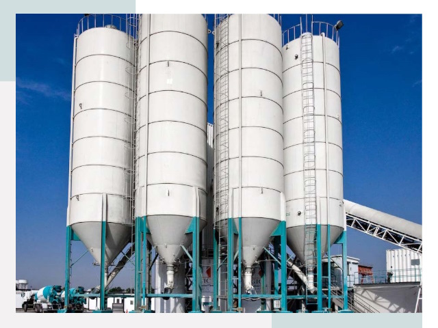 Строительство цементных силосов в Югорске