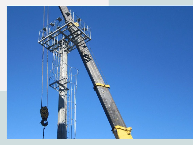 Монтаж осветительных мачт в Югорск от 613 руб.