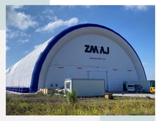 Брендирование ангаров в Югорске